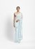 Blue Cloud Recesses Saree