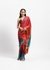 Red Hestia's Flame Embellished Saree