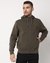 La Martina Men's Cotton Sweatshirt With Hoodie & Open Front