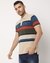 La Martina Men's Short-Sleeved Striper Cotton Polo T-Shirt