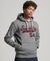 ATHLETIC SCRIPT GRAPHIC HOODIE