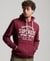 ATHLETIC SCRIPT GRAPHIC HOODIE