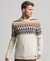 FAIRISLE KNIT CREW JUMPER