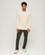 TEXTURED CREW KNIT JUMPER