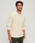 TEXTURED CREW KNIT JUMPER