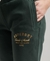 LUXE METALLIC LOGO SLIM JOGGERS