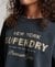 LUXE METALLIC LOGO SWEATSHIRT