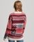 MIX PATTERN KNIT JUMPER