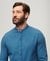 MERCHANT GRANDAD INDIGO SHIRT