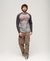 ATHLETIC VINTAGE LOGO RAGLAN LONG SLEEVE TOP