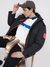 SUPERDRY PIPING BIG NECK RIB SWEAT