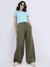 SUMMER DAYS EMBROIDERED OVERDYED TROUSERS