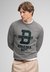 ATHLETIC FELT APPLIQUE RELAXED CREW