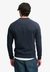 ATHLETIC FELT APPLIQUE RELAXED CREW