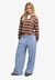 ATHLETIC ESSENTIAL CROPPED STRIPE RUGBY
