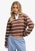 ATHLETIC ESSENTIAL CROPPED STRIPE RUGBY