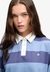 ATHLETIC ESSENTIAL CROPPED STRIPE RUGBY