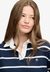 ATHLETIC ESSENTIAL CROPPED STRIPE RUGBY
