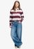 ATHLETIC ESSENTIAL CROPPED STRIPE RUGBY