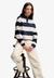 ATHLETIC ESSENTIAL CROPPED STRIPE RUGBY