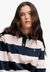 ATHLETIC ESSENTIAL CROPPED STRIPE RUGBY