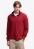GARMENT DYE RIB HALF ZIP