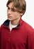 GARMENT DYE RIB HALF ZIP