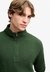GARMENT DYE RIB HALF ZIP