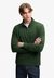 GARMENT DYE RIB HALF ZIP