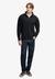 GARMENT DYE RIB HALF ZIP