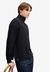 GARMENT DYE RIB HALF ZIP