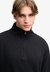 GARMENT DYE RIB HALF ZIP