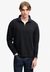 GARMENT DYE RIB HALF ZIP