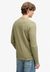 WAFFLE LONG SLEEVE HENLEY TOP