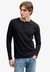WAFFLE LONG SLEEVE HENLEY TOP