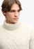 JACOB CABLE ROLL NECK JUMPER