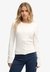 WAFFLE BUTTON THROUGH TOP