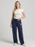 CUT & SEW EMBROIDERY FLARE PANT