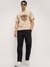 COTTON LINEN DRAWSTRING CHINO PANT
