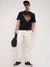 COTTON LINEN DRAWSTRING CHINO PANT