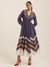 Navy Elina Long Dress