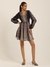 Black Multi Antonella Short Dress