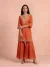 Orange Laila Festive Suit Set