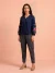 Blue Ridhi Solid Shirt
