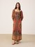 Rust Ambi Long Dress