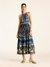 Navy Florica Long Dress