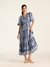 Blue Rosemond Long Dress