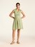 Green White Merilyn Short Dress
