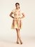 Ecru Melania Short Dress