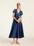 Blue Raquel Long Dress